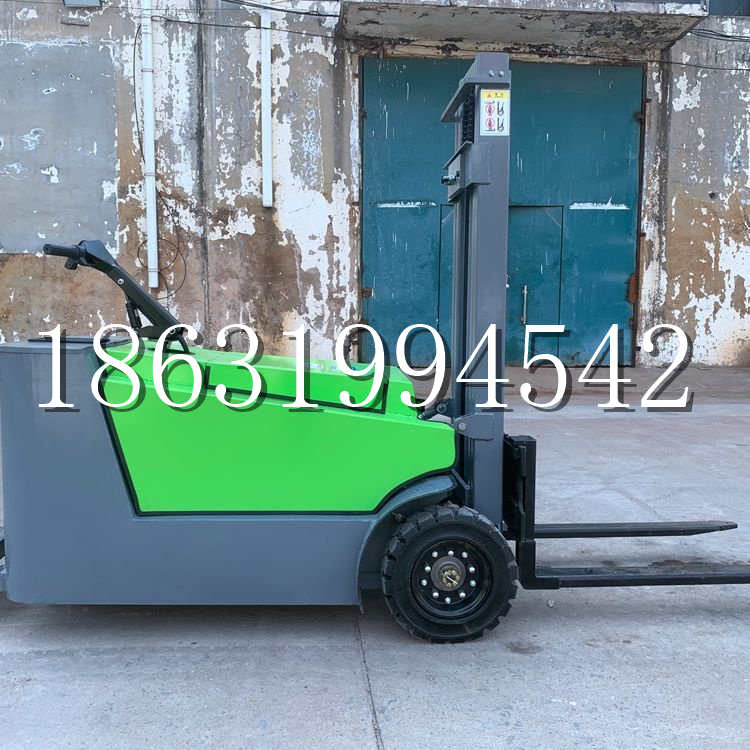 富源县小型电动叉车1吨2吨步行站驾式电瓶堆高充电装卸车液压升降车铲车